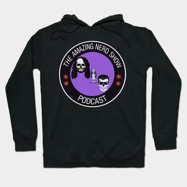 The Amazing Nerd Show Circle Logo Hoodie by The Amazing Nerd Show 